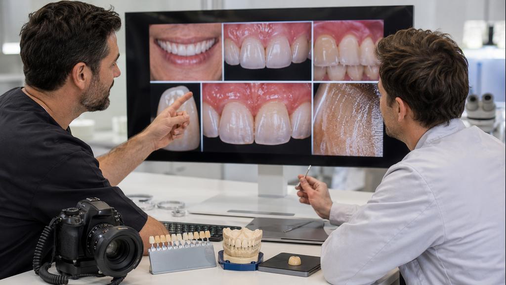 Fotografia odontoiatrica e laboratorio odontotecnico