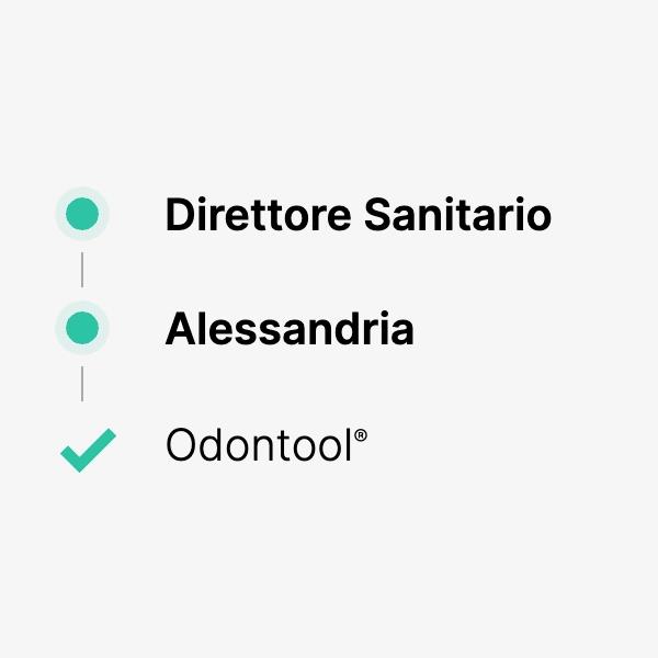 direttore sanitario odontoiatra alessandria