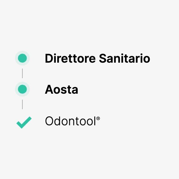 direttore sanitario odontoiatra aosta