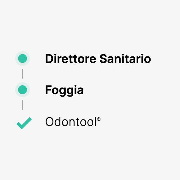 direttore sanitario odontoiatra foggia