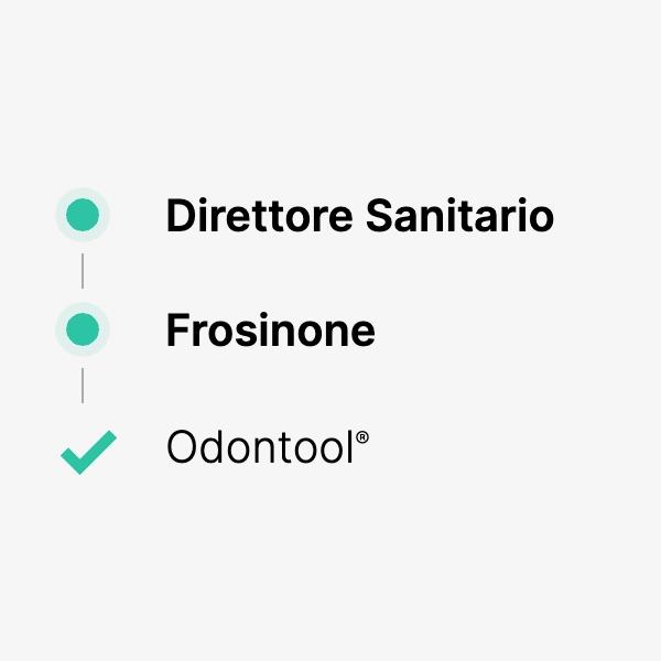 direttore sanitario odontoiatra frosinone