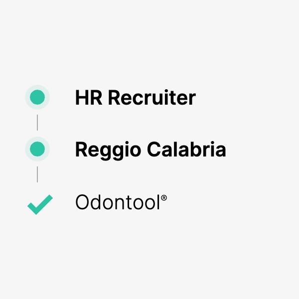 offerte lavoro hr recruiter reggio-calabria