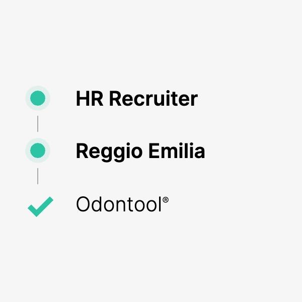 offerte lavoro hr recruiter reggio-emilia