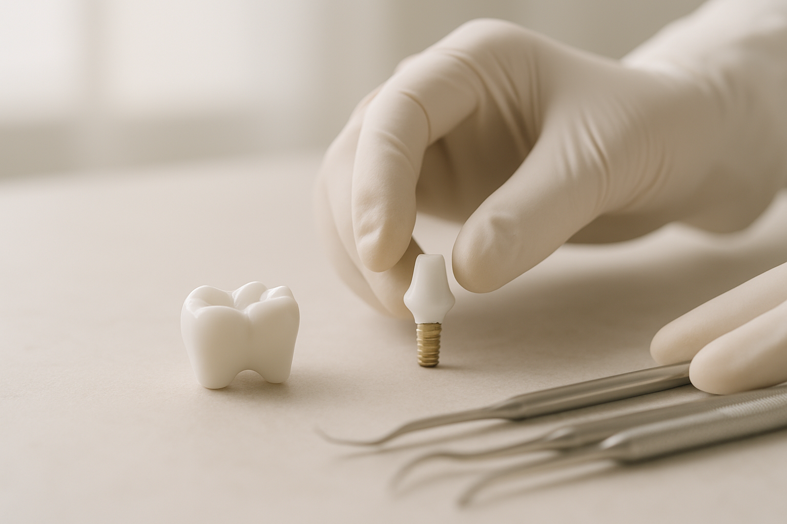 Esiti a 10 anni di impianti orali monopezzo in zirconia rinforzata con allumina per riabilitazioni singole e ponti a tre elementi